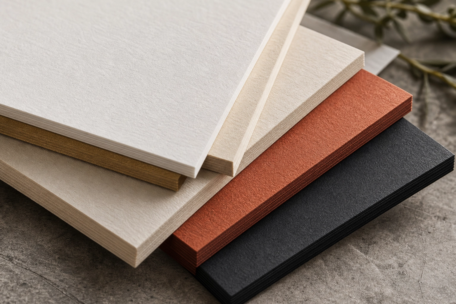 How to Choose Paper Weight for Premium Cards